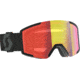 SCOTT Shield LS Goggle, Mineral Black/Light Sensitive Red Chrome, 2778367413341