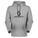 SCOTT Tech Hoody - Mens, Grey Melange, Extra Large, 4032861920012