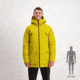 SCOTT Tech Parka Jacket - Mens, Mellow Yellow, Extra Large, 4001147331012