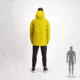 SCOTT Tech Parka Jacket - Mens, Mellow Yellow, Extra Large, 4001147331012