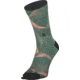 SCOTT Trail Vertic Crew Socks - Womens, Smoked Green/Crystal Pink, 36-38, Small, 2894877166363-36-38