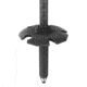 SCOTT Zeo 14 SRS Poles, Black, 50in, 2918800001125