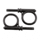 Scotty 2 1/8in Oarlocks, Black, 0102-BK