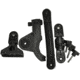 Scotty 388 Baitcaster / Spinning Rod Holder, Black, 0388-BK