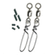 Scotty Coastlock Snap SS 2 per pack, Large 620523