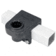Scotty Rail Mounting Adapter 1-1/4In. Square Rail, Black 620439