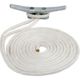 Sea-Dog Double Braided Nylon Dock Line - 1/2" x 25' - White, 302112025WH-1