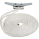 Sea-Dog Double Braided Nylon Dock Line - 1/2in x 10ft - White, 302112010WH-1