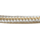 Sea-Dog Double Braided Nylon Dock Line - 3/8in x 20ft, Gold/White, 302110020G/W-1
