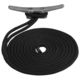 Sea-Dog Double Braided Nylon Dock Line - 5/8" x 25' - Black, 302116025BK-1