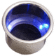 Sea-Dog LED Flush Mount Combo Drink Holder w/Drain Fitting - Blue LED 77177
