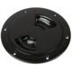Sea-Dog Quarter-Turn Smooth Deck Plate w/Internal Collar - Black - 4", 336345-1