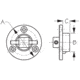 Sea-Dog Sea Dog Bronze Garboard T Handle Drain And Plug 1/2in.Npt, 520042-1