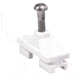 Sea-Dog Side Mount Slide Track Mount Hinge Fitting - 0.850 Track, White, 273261-1