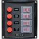 Sea-Dog Splash Guard Switch Panel Vertical - 4 Switch, One Size, 424016-1
