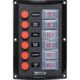 Sea-Dog Splash Guard Switch Panel Vertical - 6 Switch, One Size, 424116-1