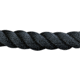Sea-Dog Twisted Nylon Dock Line - 3/8in x 20, Black, 301110020BK-1