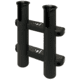 Sea-Dog Two Pole Side Mount Rod Storage Rack - Black 77688