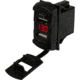 Sea-Dog USB Rocker Switch Style Voltmeter w/Hidden Display Dual 77192