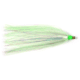 Sea Striker Bucktail Teaser 3in, White/Chartreuse Mylar, 3/Pack, BTWCM3