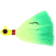 Sea Striker Bugeye Jig 1 1/2 oz, Chartreuse Head/Chartreuse/Green Tail, Mylar, SSCJ15-CCG