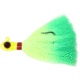 Sea Striker Bugeye Jig, 2 oz, Chartreuse Head/Chartreuse/Green Tail, Mylar, SSCJ2-CCG