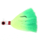 Sea Striker Bugeye Jig, 2 oz, White Head/Chartreuse/Green Tail, Mylar, SSCJ2-WCG