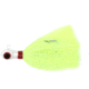 Sea Striker Bugeye Jig, 4 oz, White Head/Chartreuse Tail Mylar, SSCJ4-WC