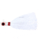 Sea Striker Bugeye Jig, 4 oz, White Head/White Tail, Mylar, SSCJ4-WW