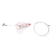 Sea Striker Carolina Live Bait King Rig #5 Solid Wire 1-2/0 Nose Hook, 1-#4 4X Treble Hook, Pearl Duster, K1S1T-PRL