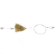 Sea Striker Carolina Live Bait King Rig Coated Wire, 2/0 Nose Hook, 2-4X #4 Trebles Gold Duster, DLBR-GLD
