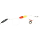 Sea Striker Flounder Rig 25" 40lb Mono, #4 Nickel Blade, 2 1/2" 2-Tone Cork, 2oz Cigar Weight, 12/Ring, FR2T-2