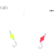 Sea Striker Pro Series Spot/Kingfish/Pompano Circle Hook Rig, #2 Red/Yel Floats w/Fluorocarbon, FC-SKP2