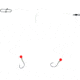 Sea Striker Pro Series Spot/Kingfish/Pompano Circle Hook Rig, 2Drop 1/0 w/Fluorocarbon, FC-SMPCH