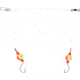 Sea Striker Pro Series Spot/Kingfish Rig, #2 Circle Hooks Red/Yel 2T Floats w/Fluorocarbon, FC-SSSKF-2RY