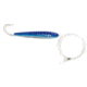 Sea Striker Rigged Cedar Plug 6&quot;, 10/0 Hook, 8 Ft 150 Lb Mono Leader, Blue Mackerel, 6077R