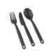 Sea to Summit Camp Cutlery Utensil Set Charcoal, 215-18