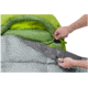Sea to Summit Cinder CDL 50F Integrated Down Quilt Sleeping Bag, Grey, Regular, S2311