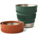Sea to Summit Detour Stainless Steel Collapsible Mug, Laurel Wreath Green, A1321-40