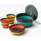 Sea to Summit Frontier UL Collapsible One Pot Cook Set - 5 Piece/2 Person, Multi, A1242