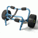 Sea to Summit Medium Cart with Solid Wheels - Canoe-Blue