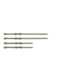 Sea to Summit Stretch-Loc Mini Strap Set, 4 Piece, Burnt Olive, 045701