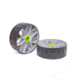 Sea to Summit Solution Retro-Fit Solid Wheels, 2-Pack, 25mm Hub, Fits S,M,L Carts, 680-25