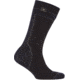 Sealskinz Hydrostop Mid Weight Mid Length Sock - Men's-Black-Medium