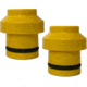 SeaSucker HUSKE Thru-Axle Plugs, Boost, Yellow, 15 x 100mm, 810046210062