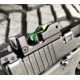 SeeAll Open Sights MK3 Pistol Sight Plate System, Crosshair, Black, 850006380534