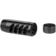 Seekins Precision AR Advanced Tactical Compensator Muzzle Brake, Melonited Black, 1/2x28 Threads, 0011510035 - F