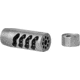 USED Seekins Precision AR Advanced Tactical Compensator Muzzle Brake, Bead Blasted Stainless, 1/2x28 Threads, 0011510033 - F, EDEMO2, Used, Condition Like New, Inspect and Rebox