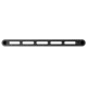 Seekins Precision Integrated Rail Attachment System, 5 Slot, MLOK, 9.2 in, Black, 11870003