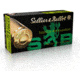 Sellier &amp; Bellot 9mm Luger 124 Grain Full Metal Jacket Brass Cased Centerfire Pistol Ammo, Non-Toxic, 50 Rounds, SB9NTB